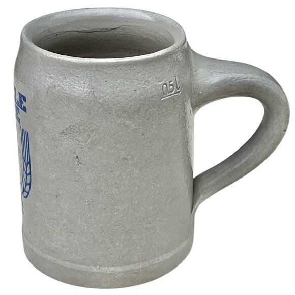Vintage Riegele Biere Stoneware Beer Stein 0.5L With Handle From Augsburg German - Picture 5 of 11